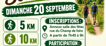 RANDONNEE PEDESTRE 20 SEPTEMBRE